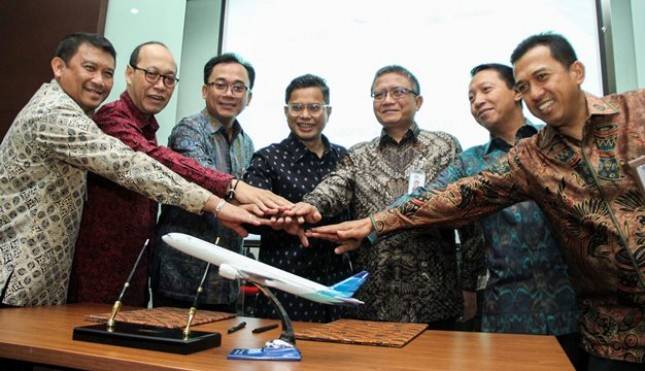 Askrindo-Garuda Kerja Sama Pengelolaan Sekuritasi Aset