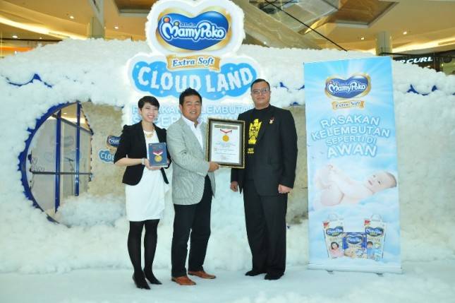 MamyPoko Hadirkan Sentuhan Selembut di Awan Melalui MamyPoko Cloud Land