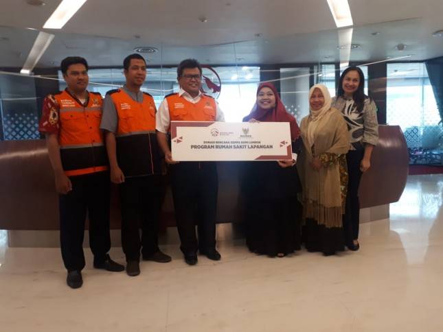 AIA Gandeng BAZNAS Bantu Korban Gempa Lombok