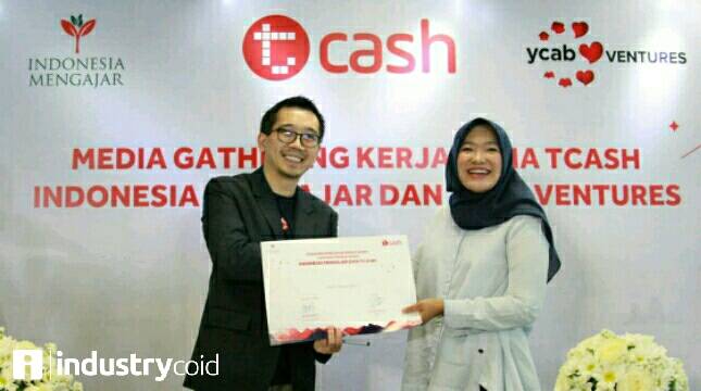 TCASH Hadirkan Layanan Penggalangan Donasi bagi Indonesia Mengajar