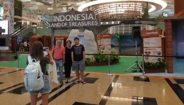 Delapan Destinasi Indonesia Tebar Pesona di Changi Airports