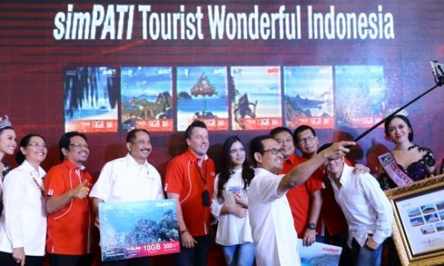 Dongkrak Turis Asing, Telkomsel Luncurkan simPATI Tourist Wonderful Indonesia