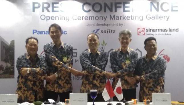 Sinar Mas Land-Panasonic Kembangkan Hunian Tahan Gempa di Kota Deltamas
