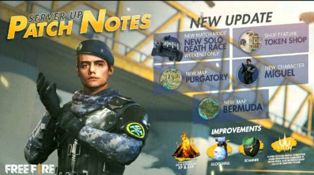 Miguel Akan Temani Paloma Di Update Patch Free Fire Pada Bulan September