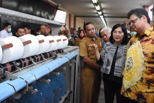 Menperin Airlangga Bidik Ekspor TPT Capai USD 14 Miliar