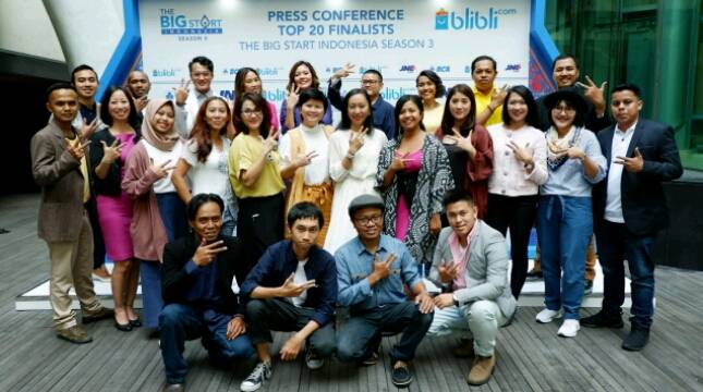 Kompetisi The Big Start Indonesia Season 3 Temukan Peserta Top 20