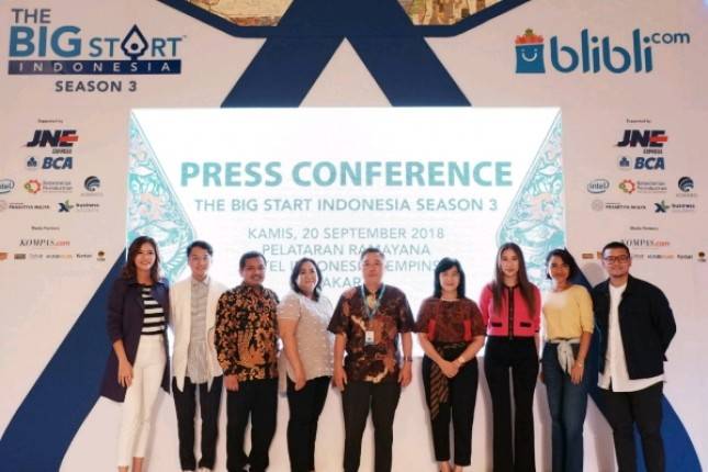 Kompetisi Pencarian Pengusaha Muda Kreatif, The Big Start Indonesia Season Tiga Umumkan 20 Finalis