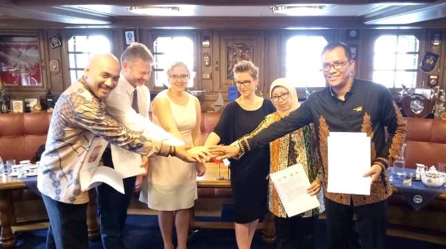 DKB Jajaki Kerjasama Dengan Representasi Galangan Kapal dan Kemaritiman Negara Polandia