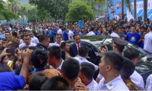 Jokowi: Pesan Moralnya Juga untuk Pemimpin di Dalam Negeri
