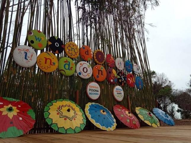 Semangat Tinggi GenPI Tanjungpinang Iringi Peluncuran Pasar Warisan