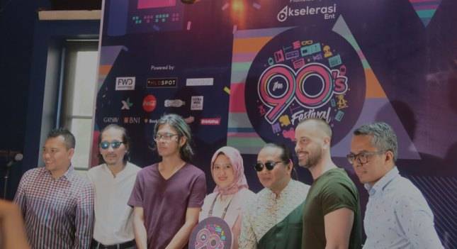PADI Reborn Band Ramaikan Festival Musik Tahun 90an Di Gambir Expo