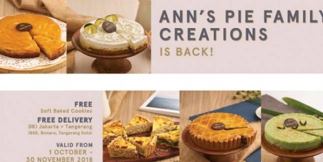 Ann's Bakehouse & Creamery Luncurkan Varian Baru dan Layanan Prioritas