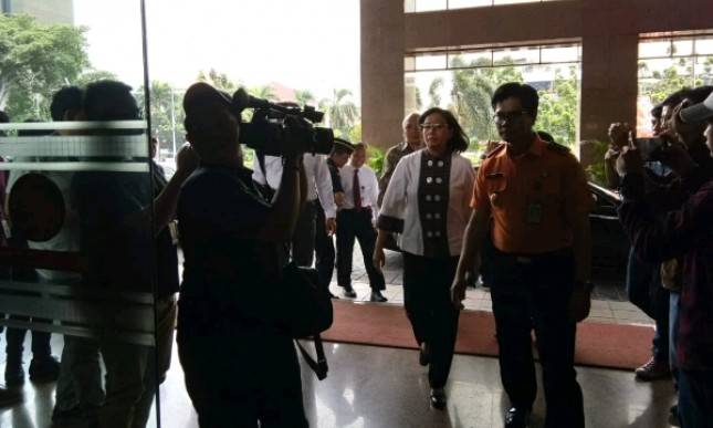 20 Pegawainya Jadi Korban Jatuhnya Pesawat Lion Air, Menkeu Sri Mulyani Datangi Basarnas