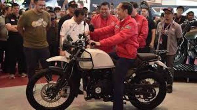 Presiden Jokowi Apresiasi Industri Sepeda Motor Indonesia