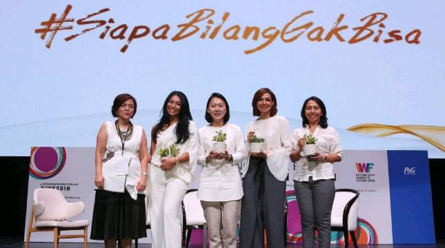 Dukung Kesetaraan Gender, P&G Indonesia Hadirkan Wanita Kuat Inspiratif Dalam Ajang Indonesia Women's Forum 2018