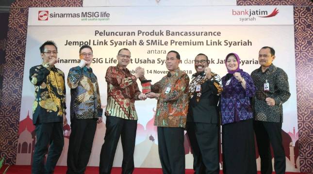Sinarmas MSIG Life dan Bank Jatim Syariah Berkolaborasi Luncurkan Produk Bancassurance Syariah bagi Nasabah di Jatim