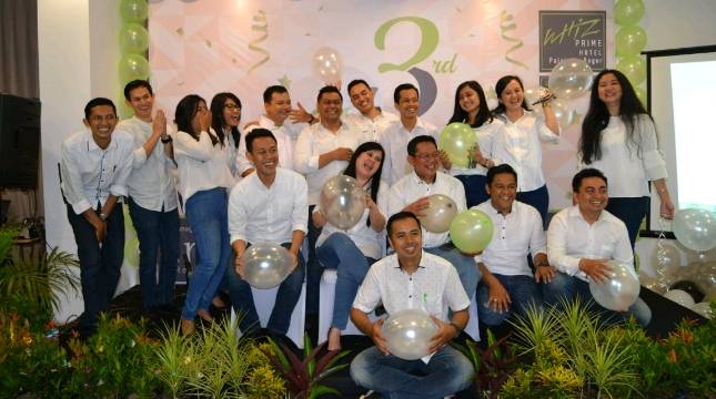 Kemeriahan Perayaan Ulang Tahun ke-3 Whiz Prime Hotel Pajajaran Bogor