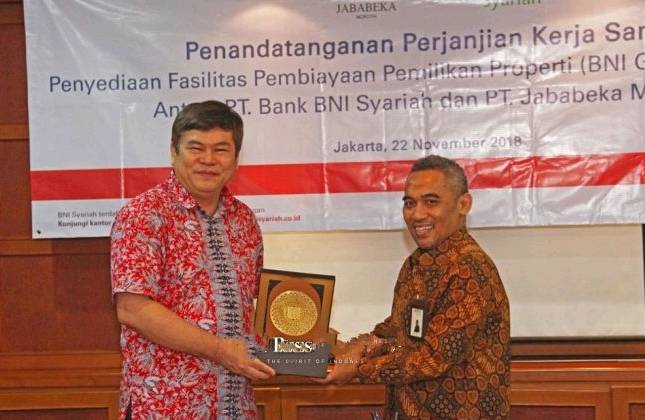 PT Jababeka Morotai Teken MoU dengan BNI Syariah Tawarkan KPR Rumah Murah Flat 20 Tahun