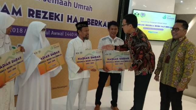 Program Rezeki Haji Berkah, Bank Muamalat Bagi-Bagi Paket Umrah Gratis