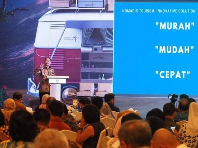 Menpar AY Sebut Nomadic Tourism Jadi Solusi Sementara Sebagai Solusi Selamanya