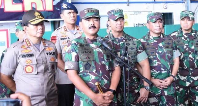 Paglima TNI Janji Seret KKB untuk Diadili