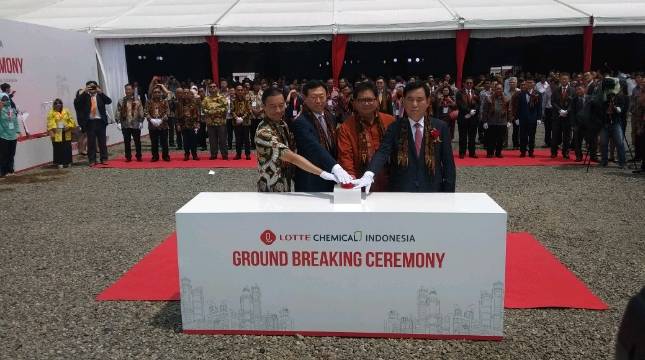 Pabrik Petrokimia Lotte Chemical Senilai Rp53 Triliun Dinilai Mampu Perbaiki Neraca Perdagangan Indonesia