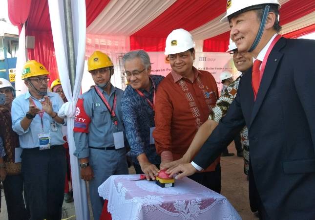 Menperin Resmikan Pengapalan Bioler PLTU PT Cilegon Fabricator Berkapasitas 2 X 100 MW