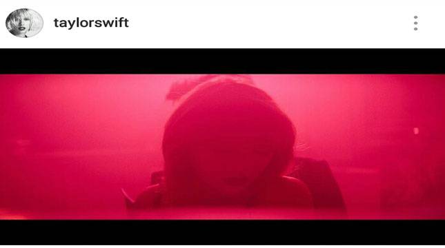 Taylor Swift Unggah Cuplikan Video Klip Barunya di Instagram