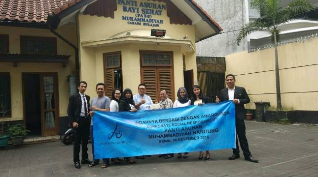 The Amaroossa Hotel Bandung Berbagi Kebahagiaan Bersama Anak-Anak Panti Asuhan Muhammadiyah