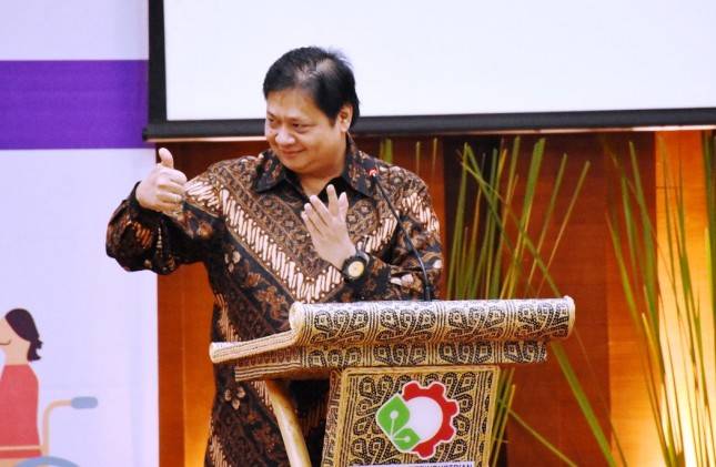 Menperin Airlangga: Masuki Norma Baru, Kontribusi Industri RI di Atas Rata-RataTingkatDunia