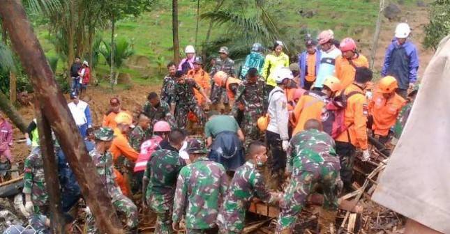 BNPB: Longsor Sukabumi 5 Orang Meninggal Dunia dan 38 Orang Hilang 
