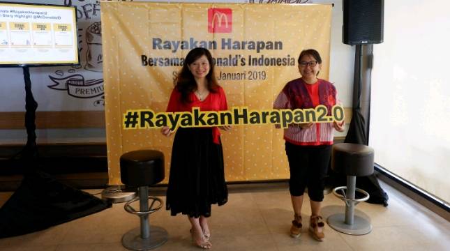 McDonalds Indonesia Kembali Wujudkan Harapan Konsumen melalui Program #RayakanHarapan2.0 