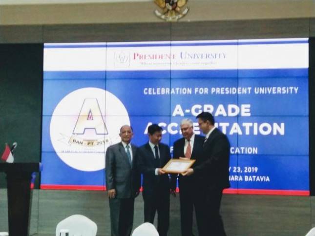 Raih Akreditasi A dari BAN PT, Ini Harapan Rektor Presiden University