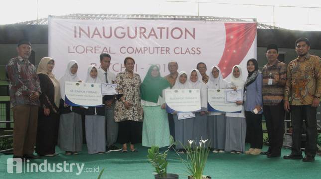 Tingkatkan Skil dan Kapasitas Siswa, Jababeka dan LOreal Gelar CSR Inagurasi Loreal Computer Class