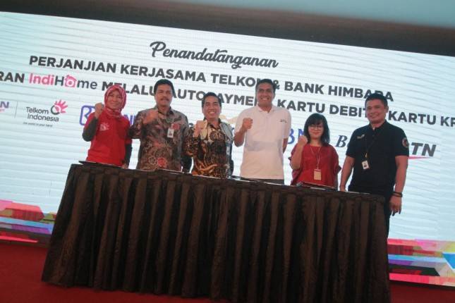 Telkom Bersinergi dengan HIMBARA Pada Pembayaran Tagihan IndiHome