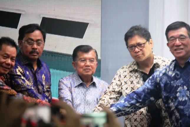 Wapres JK dan Menperin Resmikan Eskpor Perdana Smarthome Router ke AS