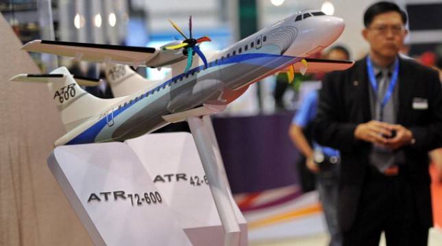 ATR Rilis Pesawat Berbahan Bakar Biofuel