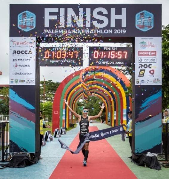  Fiberstar Dukung Sport Tourism Melalui Palembang Trilathon