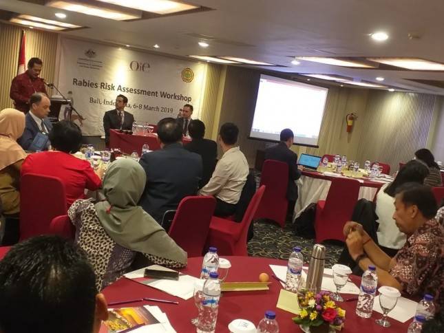 Kementan Jadi Tuan Rumah Pelaksanaan Rabies Risk Assesment Asia Tenggara