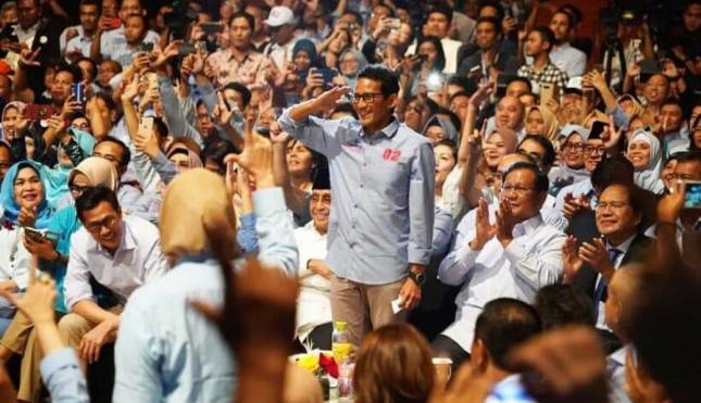 Antisipasi Kecurangan, Cawapres Sandiaga Uno Ajak Masyarakat Awasi TPS