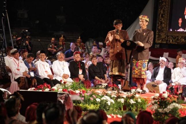 Presiden Jokowi Resmikan Pasar Badung Jadi Ikon Smart Heritage Market