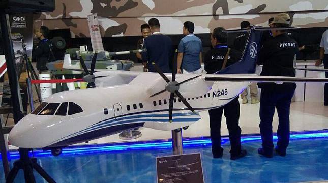 Masuk Proyek Strategis Nasional 2017,  Pesawat R80 dan N245 Karya Mantan Presiden Bj Habibie Banyak Peminat