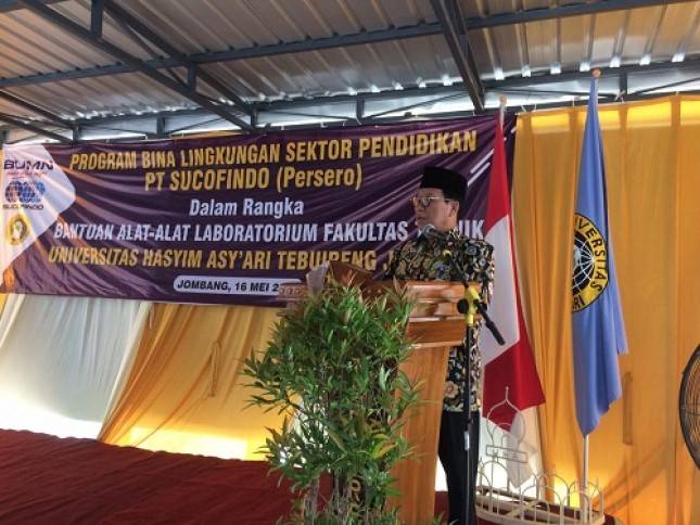 Tingkatkan Mutu Pendidikan, SUCOFINDO Berbagi Peralatan Uji  Ke Universitas Hasyim Asy'ari Tebuireng Jombang