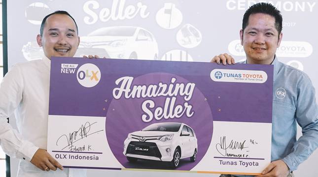 OLX Indonesia Luncurkan Program #AmazingSeller Bersama Tunas Toyota