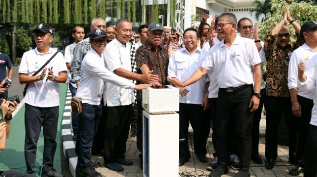 Menteri Basuki Lepas Mudik Bareng Pegawai Kementerian PUPR