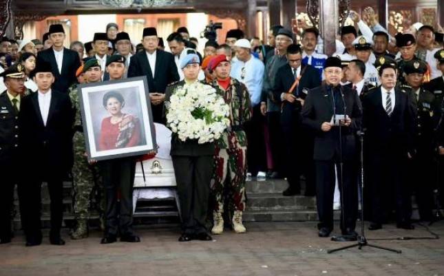 Ketua DPR RI Pimpin Upacara Persemayaman Ani Yudhoyono