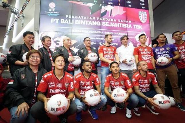 Bali United Resmi Menjadi Klub Sepakbola yang Go Public