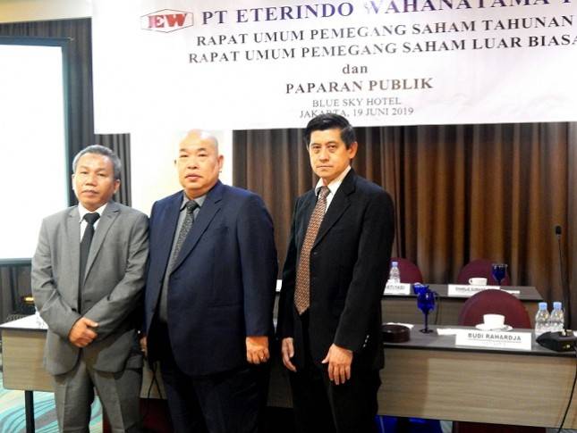 Eterindo Dapat Dispensasi atas Keterlambatan Penyelenggaraan RUPST 2017