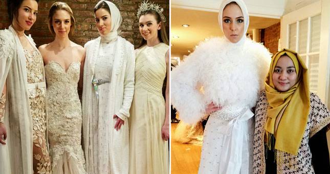  Anniesa Hasibuan Luncurkan Gaun Bridal di Indonesia Fashion Gallery