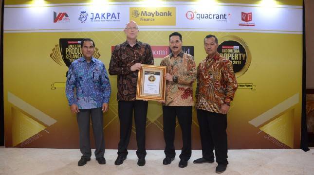 Jadi yang Terbaik, Modernland Realty Sabet Penghargaan Indonesia Property Award 2019